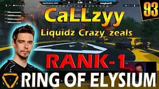 CaLLzyy, Liquidz, zeals, Crazy  | Rank-1 | ROE (Ring of Elysium) | G93