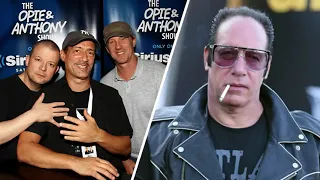 Opie and Anthony - Andrew Dice Clay smokes up the studio,  Marc Maron