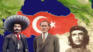 The Great Revolutionaries of the Countries | Quick Narration on the Map