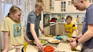 ШЬЕМ ШТОРЫ🏡👍/ШАУРМА🥙/МАМИН СЫНОК!🤦‍♀️🤷‍♀️/МНОГОДЕТНАЯ СЕМЬЯ/4 апреля 2022 г.