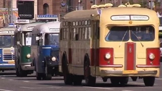 В Москве прошёл парад автобусов (новости) http://9kommentariev.ru/
