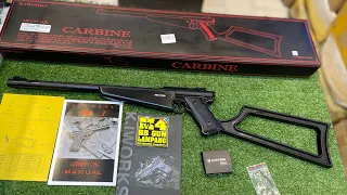 MK1 CARBINE KJ WORK ไต้หวัน ปืนยาวอัเแก๊สรีวิวทดสอบอละเนาะนำการใช้งานราคา 3,700฿ครับผม