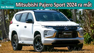 Mitsubishi Pajero Sport 2024 ra mắt, 'Xe Đọc Lệnh' có động cơ mới, nội thất đen đỏ đấu Everest