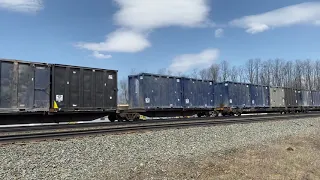 Norfolk Southern Garbage train hauling New Jersey Trash though Cresson PA