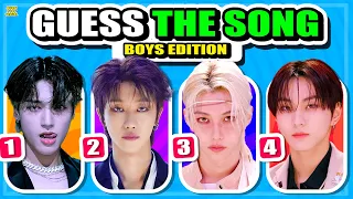 GUESS THE KPOP SONG (BOYS EDITION) ✨ Guess The Song In 3 Seconds - KPOP QUIZ 2024