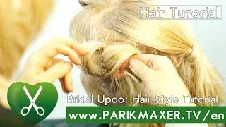 Bridal Updo: hairstyle tutorial parikmaxer tv english version