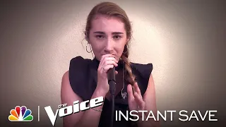 Allegra Miles' Instant Save Performance - Shawn Mendes' "In My Blood" - The Voice Top 9 Results 2020