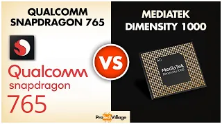 MediaTek Dimensity 1000 vs Snapdragon 765 | Quick Comparison | Who wins?