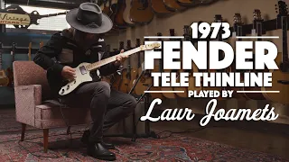 1973 Fender Thinline Telecaster played by Laur Joamets