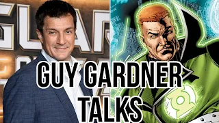 The Superman Movie's Nathan Fillion Talks About James Gunn And Being Green Lantern Guy Gardner