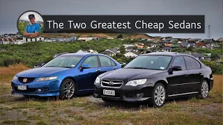 Subaru Legacy 3.0R vs Honda Accord Euro R