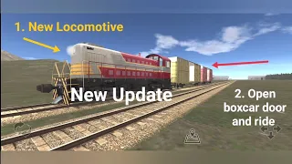 New Update in train and rail yard simulator