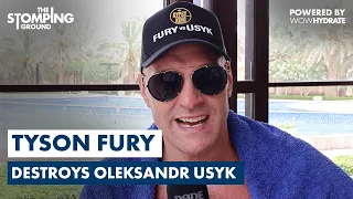 “CHAT SH*T GET BANGED!” - Tyson Fury on John Fury Headbutt & BLASTS Oleksandr Usyk & Team