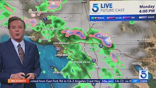 Yet more rain and snow in the forecast for Southern California