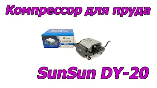 Новинка,Компрессор для пруда и аквариума, аэрация SunSun DY-20