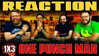 One Punch Man 1x3 REACTION!! "The Obsessive Scientist"