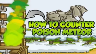 GROW CASTLE: Earn more gold by learning how to counter POISON METEOR! ☄️