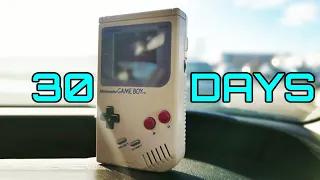 I Played Only Gameboy For 30 Days