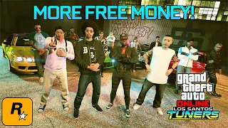 FREE Money Gift by Rockstar Games to celebrate a Milestone! GTA Online: Los Santos Tuners DLC