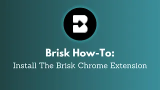 How to Install the Brisk Teaching Chrome Extension