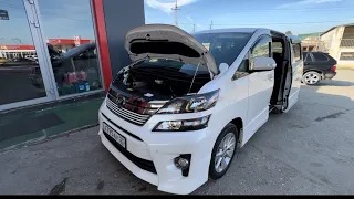 Toyota VELLFIRe 2.4 cvt GOLDEN EYES || небольшой обзор