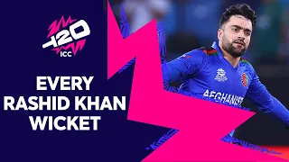 Every Rashid Khan T20 World Cup wicket so far