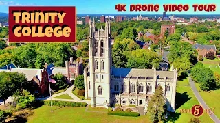 TRINITY COLLEGE Hartford Connecticut Drone Video