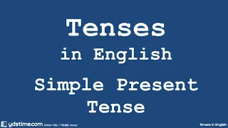 YDS/YÖKDİL/YDT için Dil Bilgisi (Gramer) Çalışmaları -02- Tenses in English - Present Simple Tense