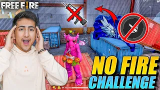 No Fire Challenge😱😨Impossible Challenge In Free Fire Lone Wolf - Garena Free Fire