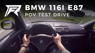 2010 BMW 116i E87 - POV Test Drive