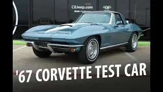 1967 Chevrolet Corvette Engineering Center Test Car