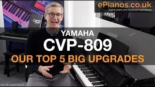 The NEW Yamaha CVP809 Clavinova piano | Our top 5 BIG upgrades