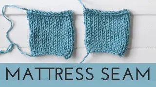 Mattress Stitch - Invisible Knitting Seam