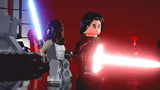 Rey & Kylo vs Praetorian Guards | The Last Jedi | LEGO Star Wars The Skywalker Saga