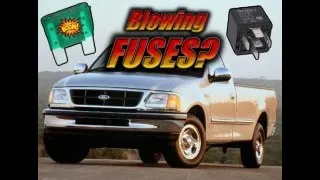 (FIX) 1997 Ford F150 Doesn't run now and keeps blowing fuses. No power to the fuel pump.