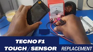 Tecno F1 Touch Screen Replacement // Sensor Replacement on Tecno F1