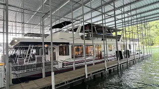 Houseboat For Sale 2000 Sumerset 18 x 86 Sulphur Creek Marina Dale Hollow