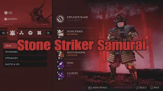 Stone Striker Samurai Build Patch 2.18 | Ghost of Tsushima Legends