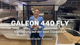 Galeon 440 Fly Vorstellung auf der boot Düsseldorf 2023