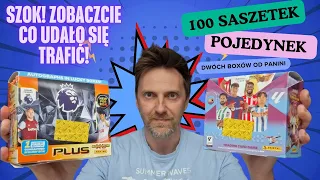 SZOK! OTWIERAM 100 SASZETEK😱 POJEDYNEK 2 BOXÓW OD PANINI MEGA TRAFY - SZUKAM AUTOGRAFU LUB MOMENTUM!