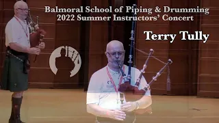 Terry Tully performing in Balmoral's 2022 Summer Concert