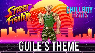 Guile's Theme - Street Fighter Synthwave Remix [VISUALIZER]