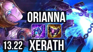 ORIANNA vs XERATH (MID) | 6/1/12, 1000+ games, 1.5M mastery | KR Master | 13.22