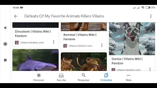 Defeats Of My Favorite Animals Killers Villains