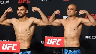UFC Fight Night 103 Official Weigh Ins - Yair Rodriguez vs. BJ Penn