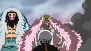 Trafalgar Law's Speech about mugiwara crew [HD]