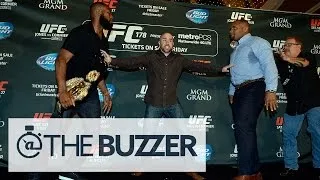 Daniel Cormier shows us what 'losing his s***' around Jon Jones looks like