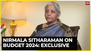 Finance Minister Nirmala Sitharaman Exclusively Talks To India Today On Interim Budget 2024