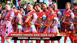 HMONG NEW YEAR in XINGREN, CHINA. HMOOB SUAV TEB Kev Noj Tsiab Lom Zem Heev