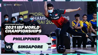 Singapore v Philippines Men's Team Semi Final | 2021 IBF World Championships